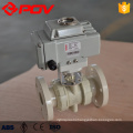 high quality PPH flange connection ball valve